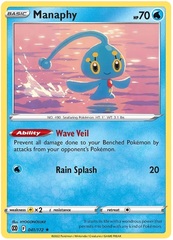 Manaphy - 041/172 - Rare