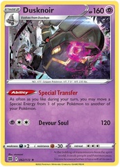 Dusknoir - 062/172 - Holo Rare