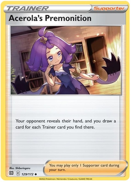 Acerola's Premonition - 129/172 - Uncommon