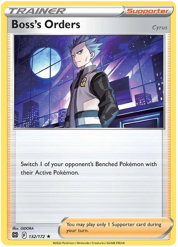 Bosss Orders (Cyrus) - 132/172 - Holo Rare