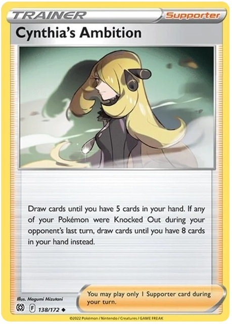 Cynthia's Ambition - 138/172 - Uncommon