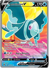 Lumineon V - 155/172 - Full Art Ultra Rare