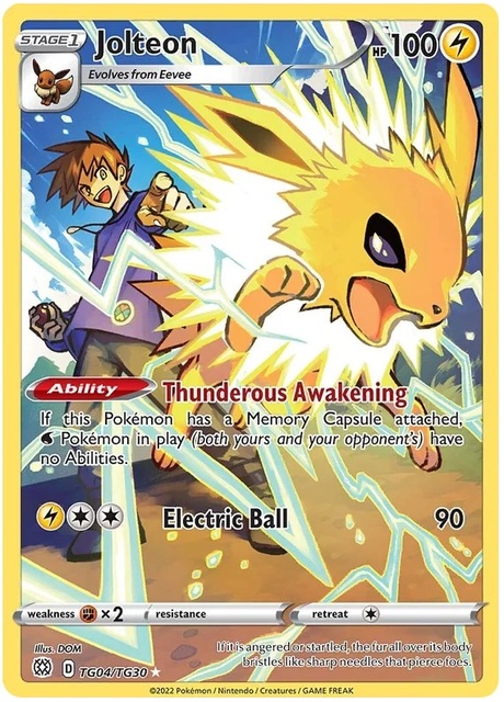 Jolteon - TG04/TG30 - Character Rare