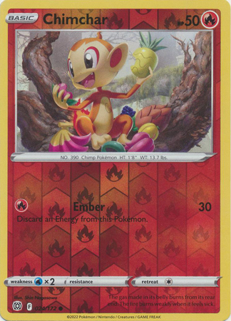 Chimchar - 024/172 - Common - Reverse Holo