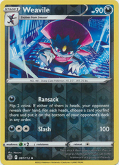 Weavile - 087/172 - Uncommon - Reverse Holo