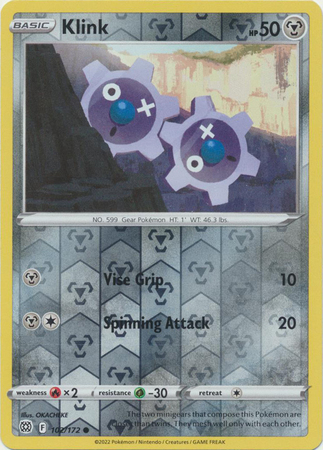 Klink - 102/172 - Common - Reverse Holo