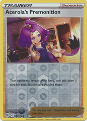 Acerola's Premonition - 129/172 - S&S Brilliant Stars Uncommon - Reverse Holo