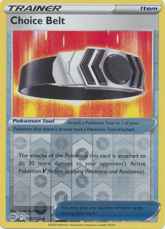 Choice Belt - 135/172 - Uncommon - Reverse Holo