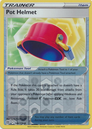 Pot Helmet - 146/172 - Uncommon - Reverse Holo