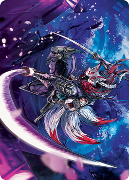 Blade-Blizzard Kitsune Art Card