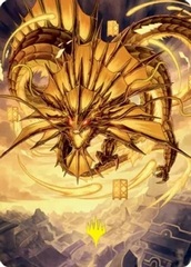 Ao, the Dawn Sky Art Card (46/81) (Gold-Stamped Signature)