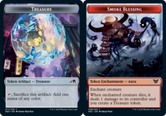 Smoke Blessing (006) // Treasure (017) Double-Sided Token