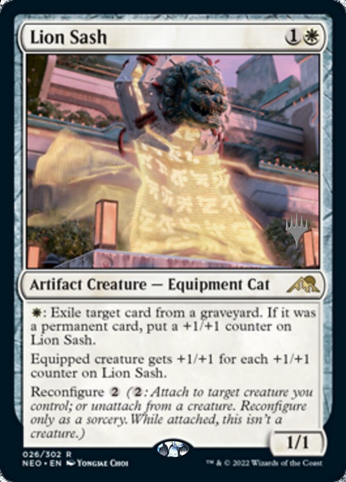 Lion Sash - Foil - Promo Pack