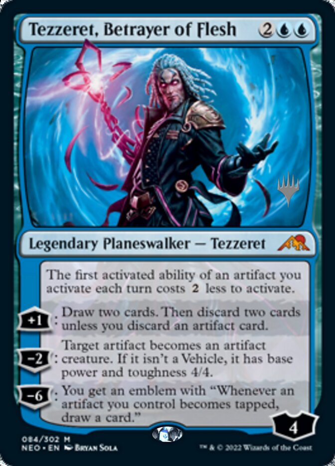 Tezzeret, Betrayer of Flesh - Promo Pack