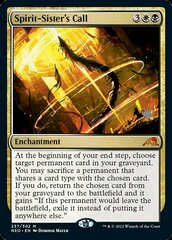 Spirit-Sister's Call - Foil - Promo Pack