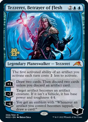 Tezzeret, Betrayer of Flesh - Foil - Prerelease Promo