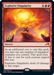 Explosive Singularity - Foil - Prerelease Promo