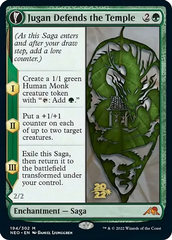 Jugan Defends the Temple // Remnant of the Rising Star - Foil - Prerelease Promo