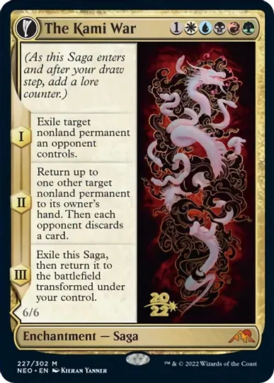 The Kami War - Foil - Prerelease Promo
