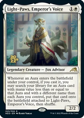 Light-Paws, Emperor's Voice - Foil