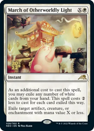 March of Otherworldly Light - Prerelease Foil