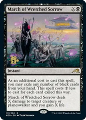 March of Wretched Sorrow - Foil - Prerelease Promo