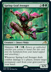 Spring-Leaf Avenger - Foil - Prerelease Promo