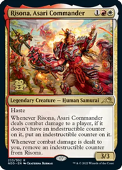 Risona, Asari Commander - Foil - Prerelease Promo