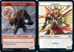 Samurai (003) // Goblin Shaman (008) Double-sided Token - Foil