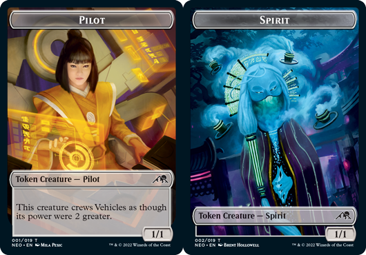 Pilot Token // Spirit Token (002) - Foil