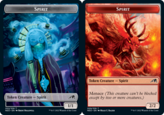 Spirit Token (002) // Spirit Token (009) - Foil