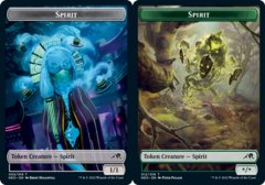 Spirit Token (002) // Spirit Token (012) - Foil