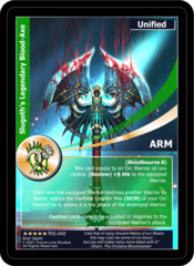 Slugoths Legendary Blood-Axe
