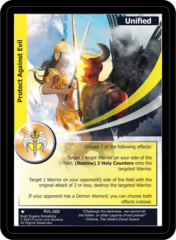 Protect Against Evil