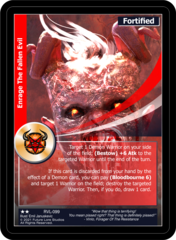 Enrage The Fallen Evil