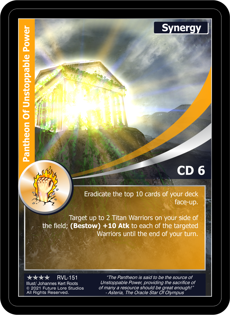 Pantheon Of Unstoppable Power