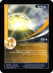 Pantheon Of Unstoppable Power