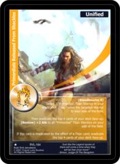 Primordials Released From Shackles