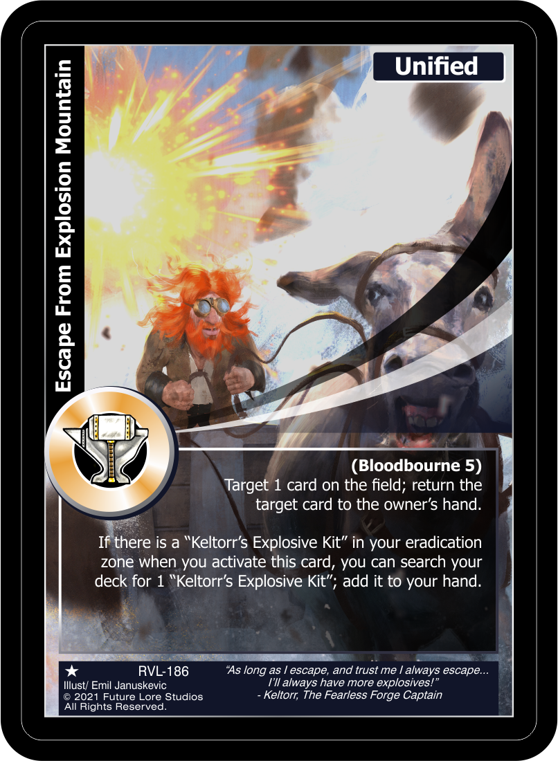 Escape From Explosion Mountain