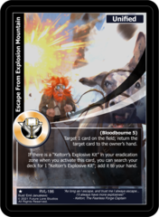 Escape From Explosion Mountain