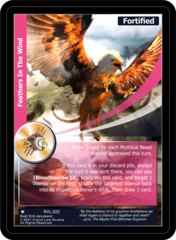 Feathers In The Wind
