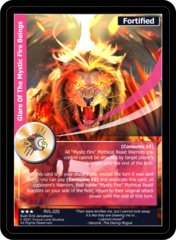 Glare Of The Mystic Fire Beings