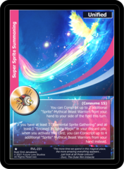 Super Sprite Summoning