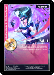 Sophie, Sprite Of The Spin Squall