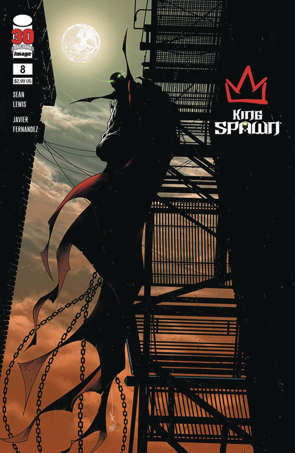 King Spawn #8 Cvr A Keane (STL218326)