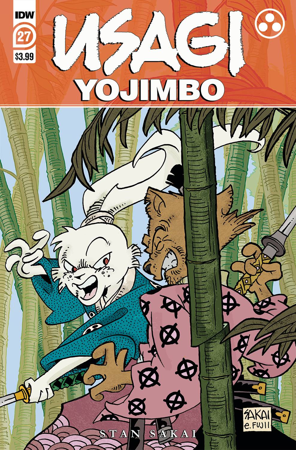 Usagi Yojimbo #27 Cvr A Sakai (STL218255)