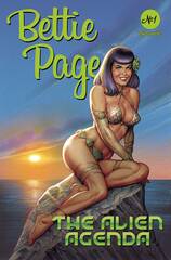 Bettie Page Alien Agenda #1 Cvr A Linsner (STL219188)