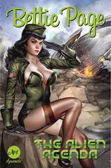 Bettie Page Alien Agenda #1 Cvr B Burns (STL219191)