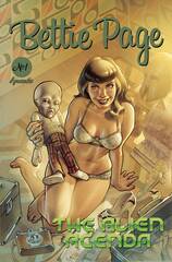 Bettie Page Alien Agenda #1 Cvr C Roux (STL219192)