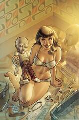 Bettie Page Alien Agenda #1 Cvr L 50 Copy Incv Roux Virgin (STL219203)